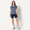 image:imageAmazon Essentials Womens Active Quick Dry Tech Stretch ShortSleeve VNeck TShirt Available in Plus Size Pack of 2Slate Grey  Navy