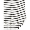 image:imageAmazon Essentials Womens Jersey StandardFit VNeck Tank TopBlack White Stripe