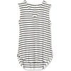 image:imageAmazon Essentials Womens Jersey StandardFit VNeck Tank TopBlack White Stripe