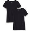 image:imageAmazon Essentials Womens Plus Size ShortSleeve VNeck TShirtBlack