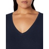 image:imageAmazon Essentials Womens Plus Size ShortSleeve VNeck TShirtNavy