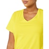 image:imageAmazon Essentials Womens Plus Size ShortSleeve VNeck TShirtWhiteLemon Yellow