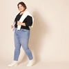 image:imageAmazon Essentials Womens RegularFit 34 Sleeve VNeck TShirt Cotton Modal Blend Jersey Available in Plus Size Multipacks
