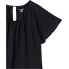 image:imageAmazon Essentials Womens RegularFit Cape Sleeve Open Crewneck TShirt for WorkBlack