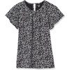 image:imageAmazon Essentials Womens RegularFit Cape Sleeve Open Crewneck TShirt for WorkBlack White Animal Print