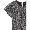 image:imageAmazon Essentials Womens RegularFit Cape Sleeve Open Crewneck TShirt for WorkBlack White Animal Print