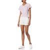 image:imageAmazon Essentials Womens RegularFit Cape Sleeve Open Crewneck TShirt for WorkLilac Animal