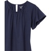 image:imageAmazon Essentials Womens RegularFit Cape Sleeve Open Crewneck TShirt for WorkNavy