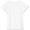 image:imageAmazon Essentials Womens RegularFit Cape Sleeve Open Crewneck TShirt for WorkWhite