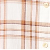 image:imageAmazon Essentials Womens RegularFit LongSleeve Lightweight Plaid Flannel Shirt with Brushed Finish Shirttail HemEcru Pale Pink Alpine Plaid
