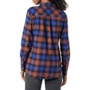 image:imageAmazon Essentials Womens RegularFit LongSleeve Lightweight Plaid Flannel Shirt with Brushed Finish Shirttail HemMulticolor Windowpane