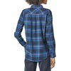 image:imageAmazon Essentials Womens RegularFit LongSleeve Lightweight Plaid Flannel Shirt with Brushed Finish Shirttail HemNavy Chelsea Tartan