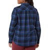 image:imageAmazon Essentials Womens RegularFit LongSleeve Lightweight Plaid Flannel Shirt with Brushed Finish Shirttail HemNavy Chelsea Tartan