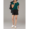 image:imageAmazon Essentials Womens RegularFit ShortSleeve TShirt Crewneck and VNeck Options Multipacks2pack Dark GreenPowder Blue