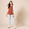 image:imageAmazon Essentials Womens RegularFit ShortSleeve TShirt Crewneck and VNeck Options Multipacks2pack TerracottaLight Pink