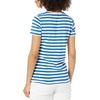 image:imageAmazon Essentials Womens RegularFit ShortSleeve TShirt Crewneck and VNeck Options MultipacksBlue StripeCamel Animal