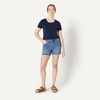 image:imageAmazon Essentials Womens RegularFit ShortSleeve TShirt Crewneck and VNeck Options MultipacksDark GreenNavy