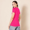 image:imageAmazon Essentials Womens RegularFit ShortSleeve TShirt Crewneck and VNeck Options MultipacksHot PinkWhite