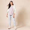 image:imageAmazon Essentials Womens RegularFit ShortSleeve TShirt Crewneck and VNeck Options MultipacksLight PurpleCharcoal Heather