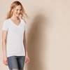 image:imageAmazon Essentials Womens RegularFit ShortSleeve TShirt Crewneck and VNeck OptionsBlue Tie DyeWhite