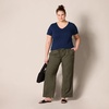 image:imageAmazon Essentials Womens RegularFit ShortSleeve TShirt Crewneck and VNeck OptionsBurgundyNavy