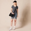 image:imageAmazon Essentials Womens RegularFit ShortSleeve TShirt Crewneck and VNeck OptionsCharcoal Heather