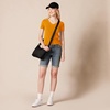 image:imageAmazon Essentials Womens RegularFit ShortSleeve TShirt Crewneck and VNeck OptionsCoral OrangeGolden Yellow