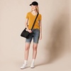 image:imageAmazon Essentials Womens RegularFit ShortSleeve TShirt Crewneck and VNeck OptionsLight YellowGolden Yellow