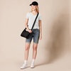 image:imageAmazon Essentials Womens RegularFit ShortSleeve TShirt Crewneck and VNeck OptionsOatmeal HeatherWhite