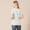image:imageAmazon Essentials Womens RegularFit ShortSleeve TShirt Crewneck and VNeck OptionsOatmeal HeatherWhite