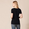 image:imageAmazon Essentials Womens RegularFit ShortSleeve TShirt Crewneck and VNeck OptionsOliveBlack