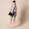 image:imageAmazon Essentials Womens RegularFit ShortSleeve TShirt Crewneck and VNeck OptionsPastel LilacWhite