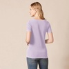 image:imageAmazon Essentials Womens RegularFit ShortSleeve TShirt Crewneck and VNeck OptionsPastel LilacWhite