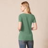image:imageAmazon Essentials Womens RegularFit ShortSleeve TShirt Crewneck and VNeck OptionsSage GreenWhite
