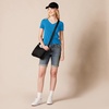 image:imageAmazon Essentials Womens RegularFit ShortSleeve TShirt Crewneck and VNeck OptionsTerracottaBlue
