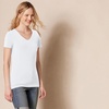 image:imageAmazon Essentials Womens RegularFit ShortSleeve TShirt Crewneck and VNeck OptionsWhite