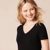 image:imageAmazon Essentials Womens RegularFit ShortSleeve TShirt Crewneck and VNeck OptionsWhiteCharcoal HeatherNavy