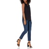 image:imageAmazon Essentials Womens Relaxed Fit Sleeveless VNeck Woven ShirtBlack