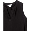 image:imageAmazon Essentials Womens Relaxed Fit Sleeveless VNeck Woven ShirtBlack