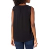 image:imageAmazon Essentials Womens Relaxed Fit Sleeveless VNeck Woven ShirtBlack