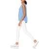 image:imageAmazon Essentials Womens Relaxed Fit Sleeveless VNeck Woven ShirtFrench Blue