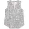 image:imageAmazon Essentials Womens Relaxed Fit Sleeveless VNeck Woven ShirtMini Leopard