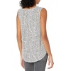 image:imageAmazon Essentials Womens Relaxed Fit Sleeveless VNeck Woven ShirtMini Leopard