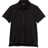 image:imageAmazon Essentials Womens ShortSleeve Polo Shirt Soft Stretch Cotton Jersey Available in Plus SizeBlack