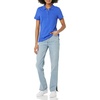 image:imageAmazon Essentials Womens ShortSleeve Polo Shirt Soft Stretch Cotton Jersey Available in Plus SizeBlue
