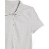 image:imageAmazon Essentials Womens ShortSleeve Polo Shirt Soft Stretch Cotton Jersey Available in Plus SizeLight Grey Heather