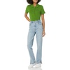 image:imageAmazon Essentials Womens ShortSleeve Polo Shirt Soft Stretch Cotton Jersey Available in Plus SizeLight Olive