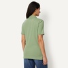 image:imageAmazon Essentials Womens ShortSleeve Polo Shirt Soft Stretch Cotton Jersey Available in Plus SizeSage Green
