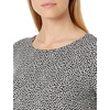 image:imageAmazon Essentials Womens ShortSleeve Scoopneck Tunic Tops Pack of 2Black TulipsBright Pink