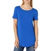 image:imageAmazon Essentials Womens ShortSleeve Scoopneck Tunic Tops Pack of 2Cobalt BlueBlack